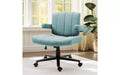 Sedia Girevole in Tessuto Incrociata – 1 Posto, Blu / Marrone / Grigio / Verde / Rosa / Bianco