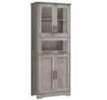 Classic Tall Cabinet (MDF & PB Material), Double Row Design,