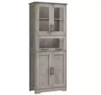 Classic Tall Cabinet (MDF & PB Material), Double Row Design,