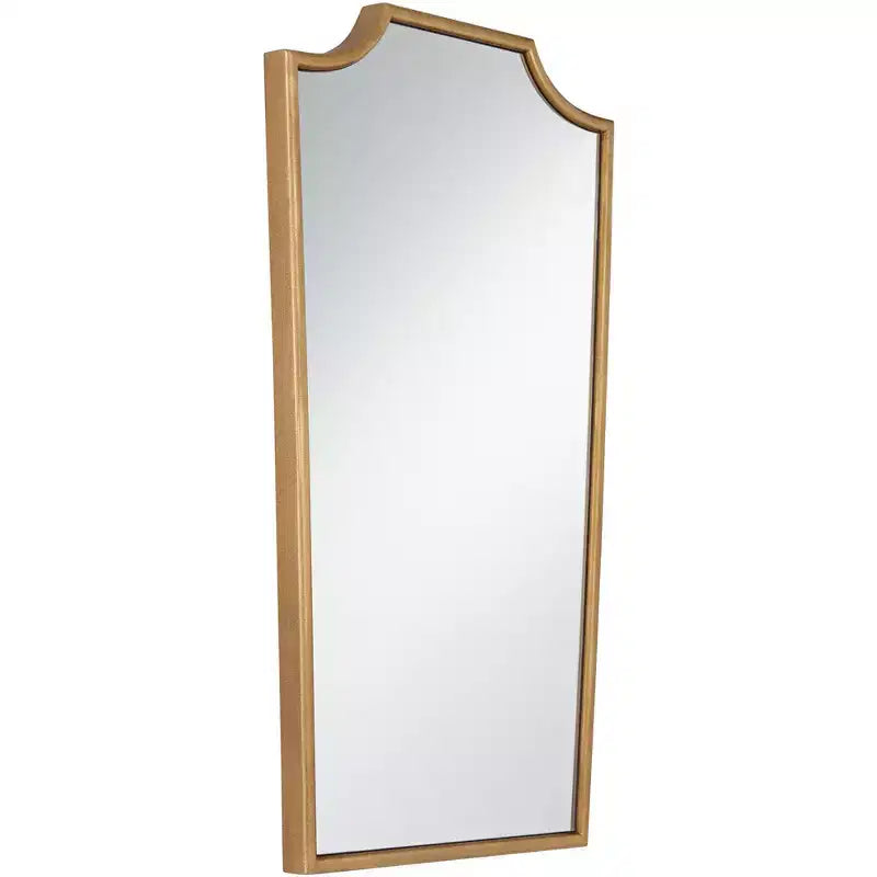 Specchio da parete rettangolare oro caldo, 22" x 36¾", singolo