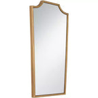 Specchio da parete rettangolare oro caldo, 22" x 36¾", singolo