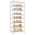 VIPEK S1 Shoe Rack, 8-tier Metal Durable Shoe Shelf Heavy-duty Shoe Organizer for Entryway/Bedroom/Closet, White