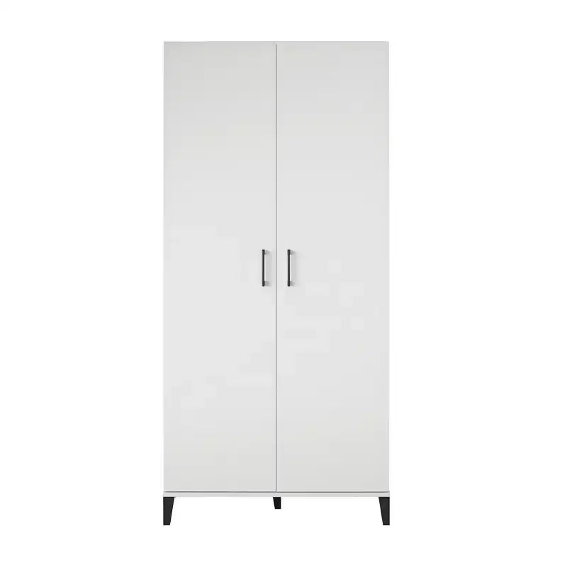 Systembuild Flex Tall Storage Cabinet, White