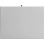 Comodino singolo in Hevea, colore nero / grigio / blu navy / bianco