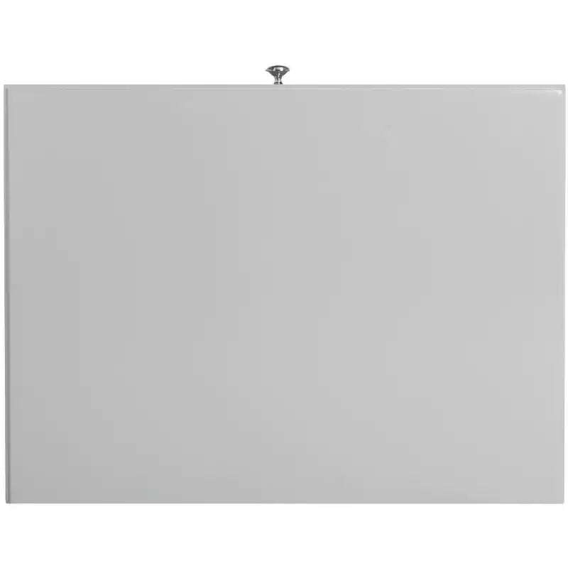 Comodino singolo in Hevea, colore nero / grigio / blu navy / bianco