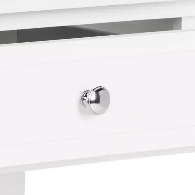 Comodino singolo in Hevea, colore nero / grigio / blu navy / bianco