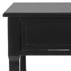 Comodino singolo in Hevea, colore nero / grigio / blu navy / bianco
