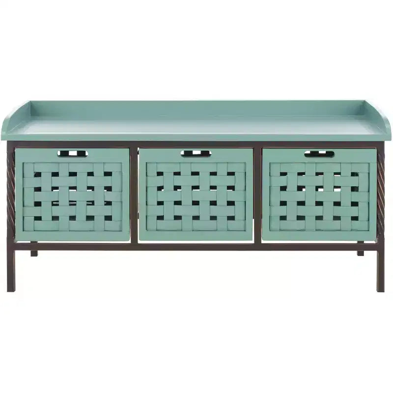 Isaac Wooden Storage Bench - AMH6530 - Safavieh Couture