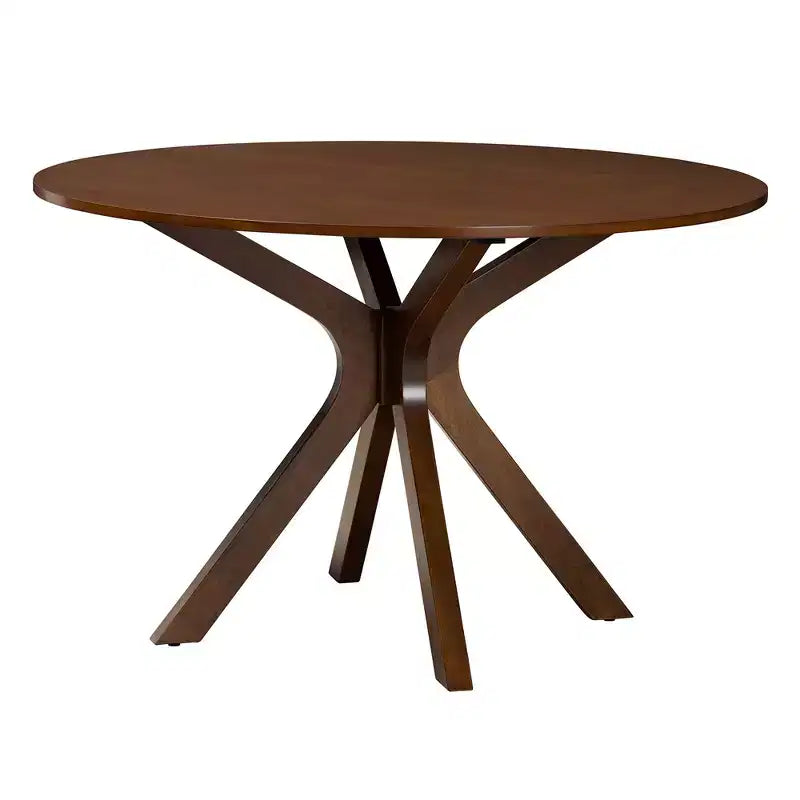 Set da pranzo moderno per 6 persone Grigio/Noce e Sabbia/Marrone scuro